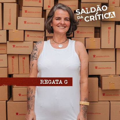 Saldão da Crítica - Camiseta Regata G