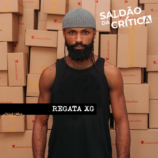 Saldão da Crítica - Camiseta Regata XG