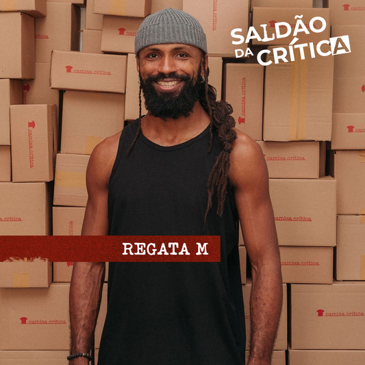 Saldão da Crítica - Camiseta Regata M