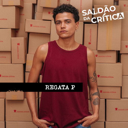 Saldão da Crítica - Camiseta Regata P