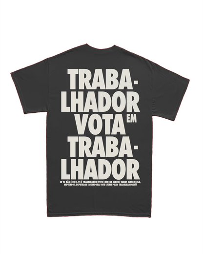 Camiseta Básica Lula Trabalhador