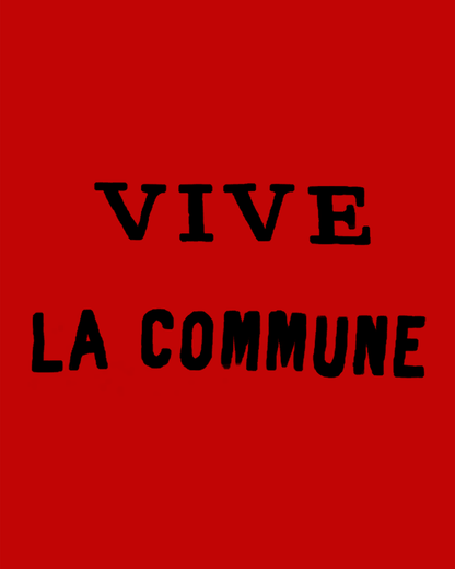 Camiseta Baby Look Vive La Commune