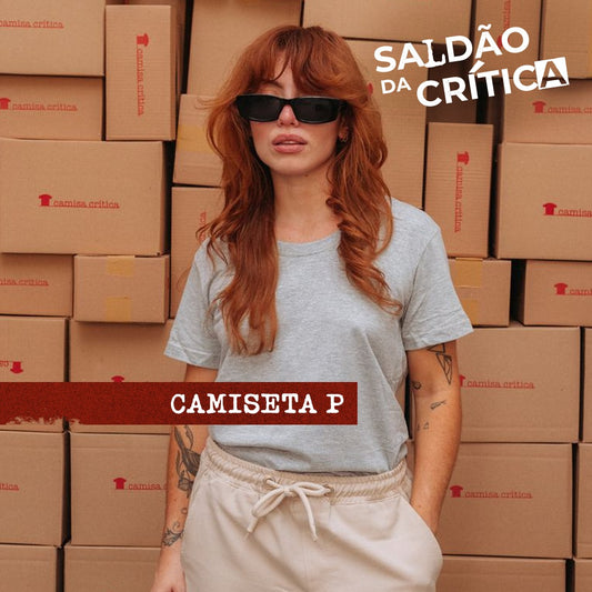 Saldão da Crítica - Camiseta Básica P