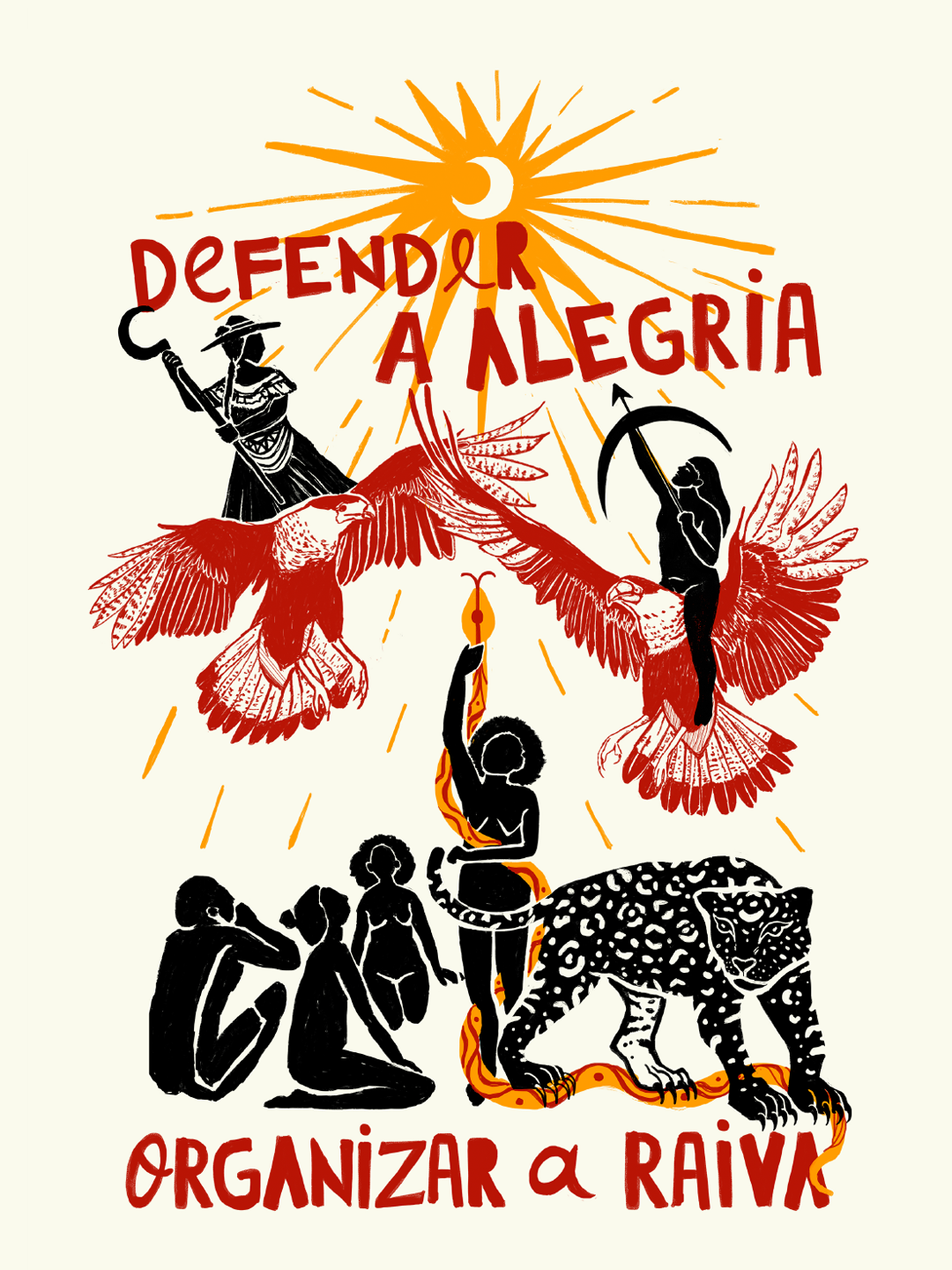 Bandeira Intervozes Defenda a Alegria