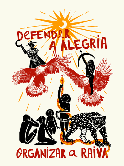 Bandeira Intervozes Defenda a Alegria