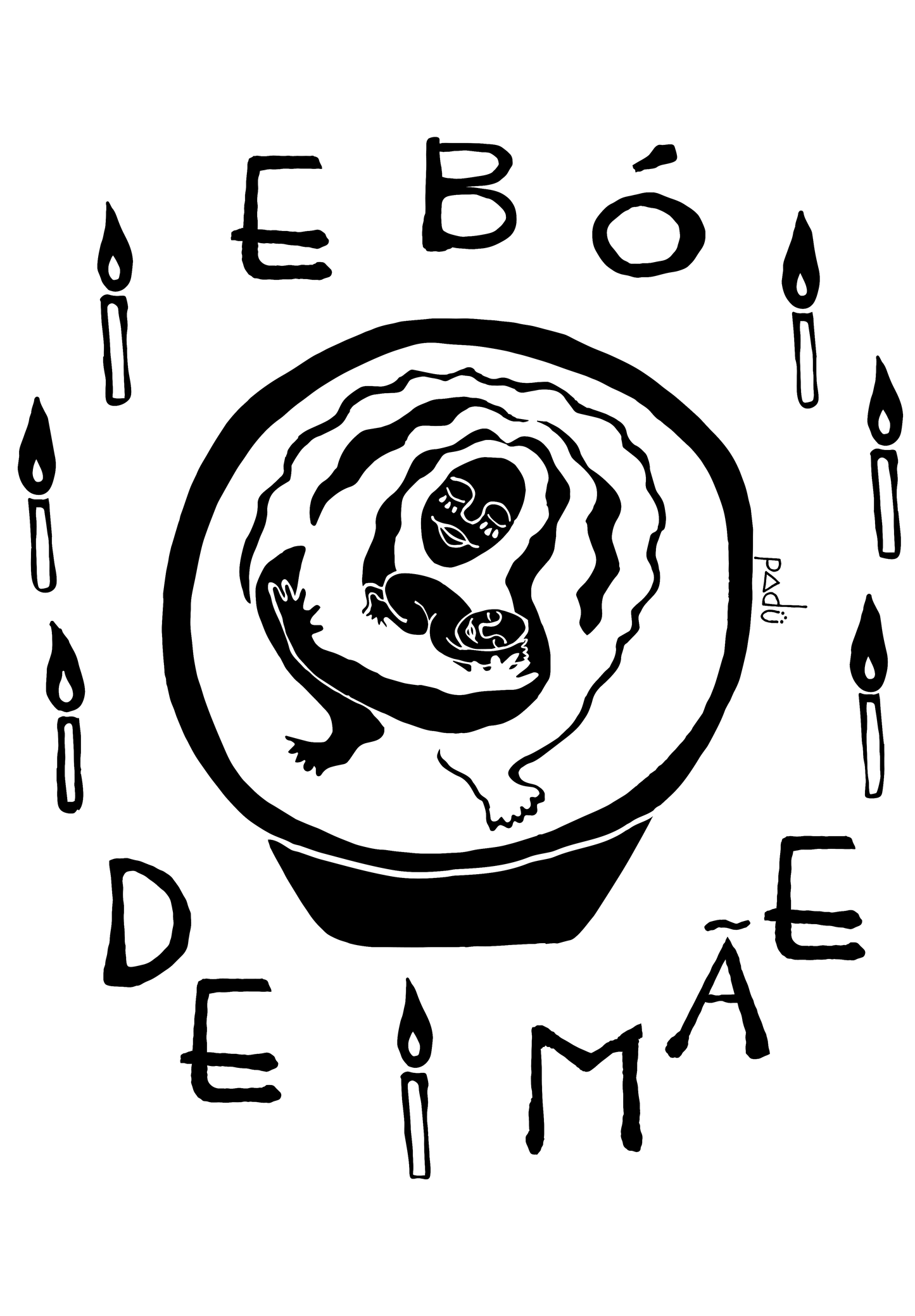 Camiseta Básica Ebó de Mãe