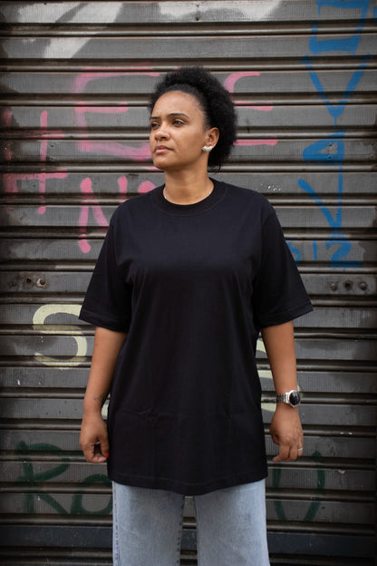 Kit Base 3 Camisetas Oversized  Lisa