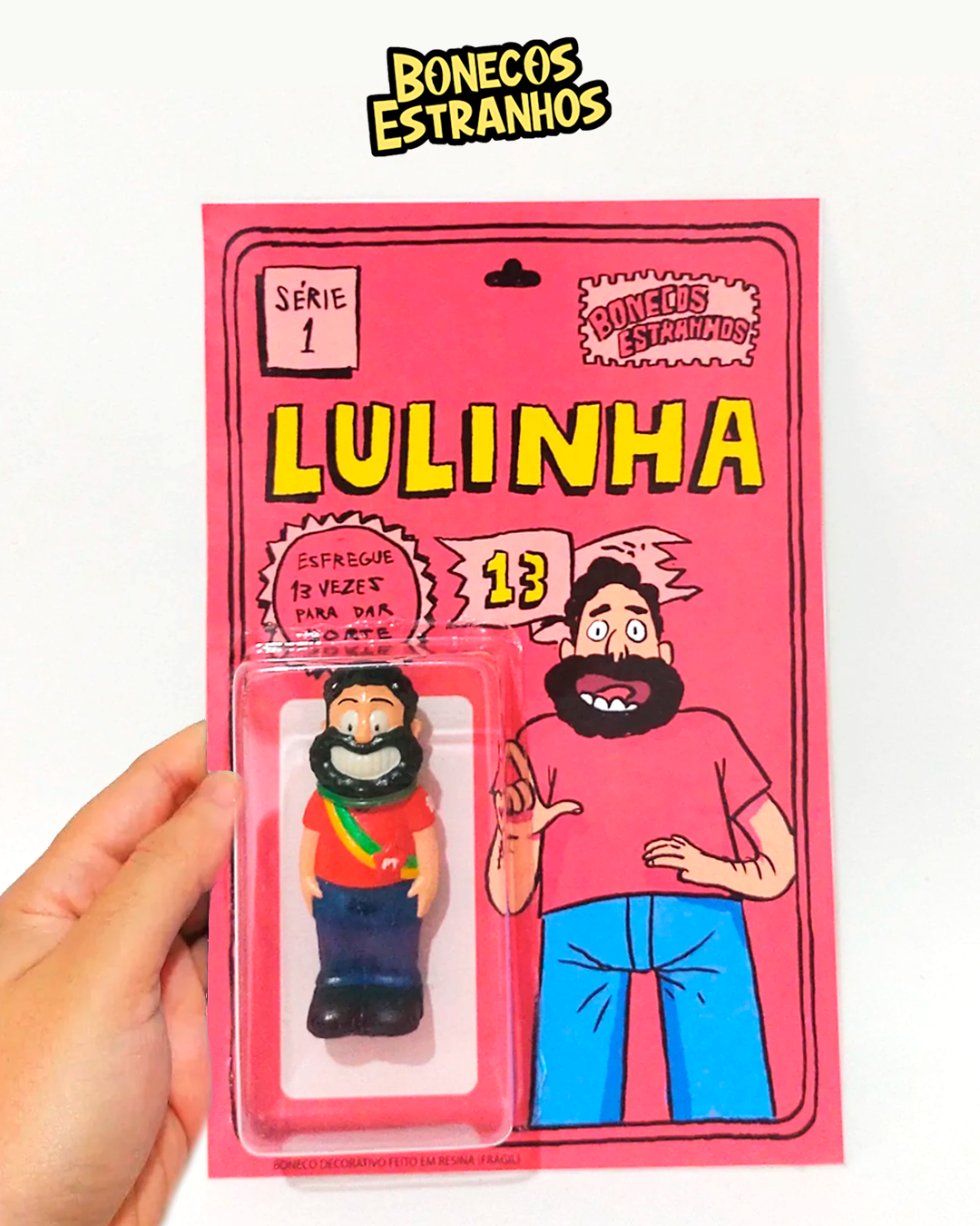 Boneco Estranho Lulinha Vermelho