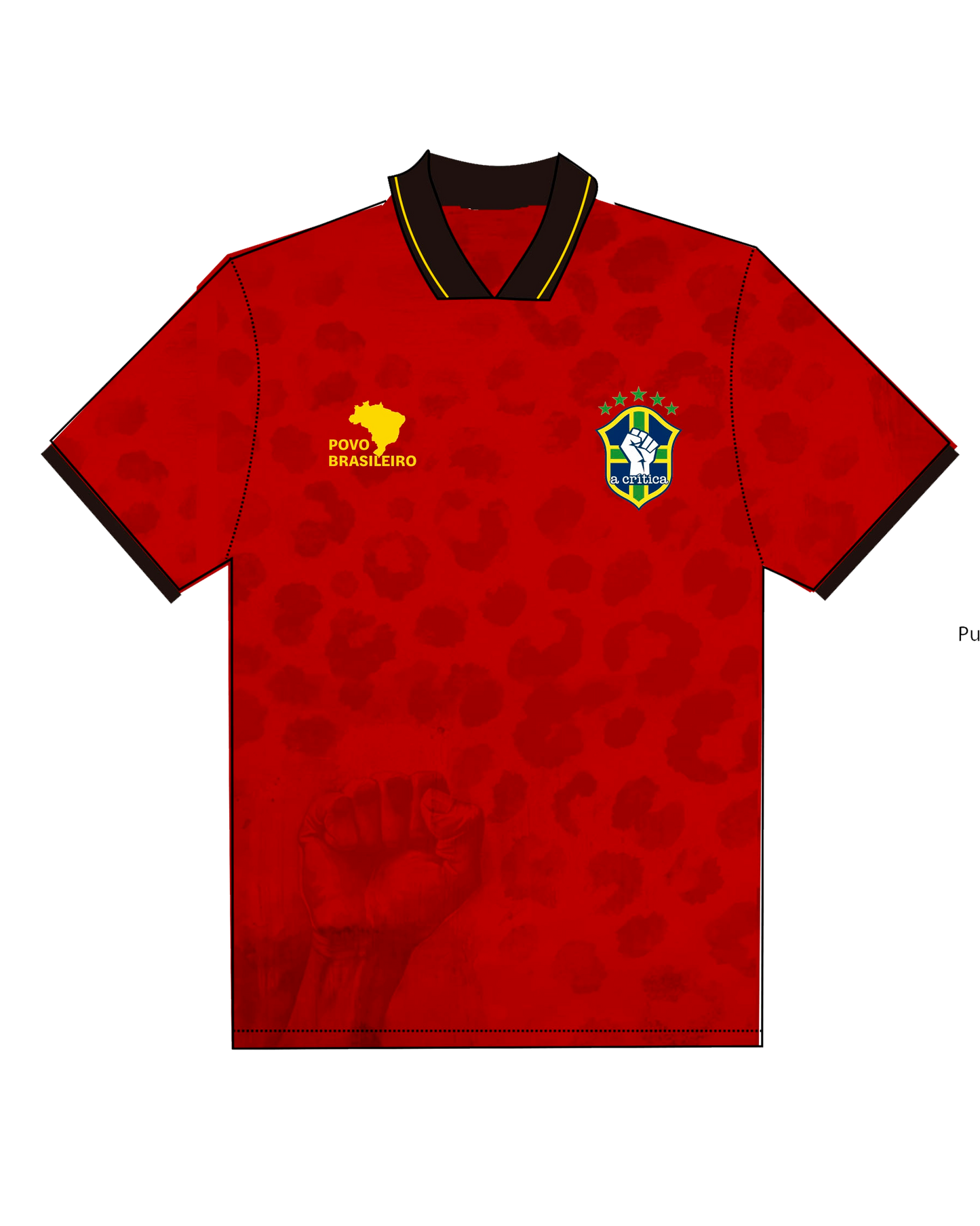 PRÉ-VENDA Camisa Povo Brasileiro Luta - (Edição Copa 2026)