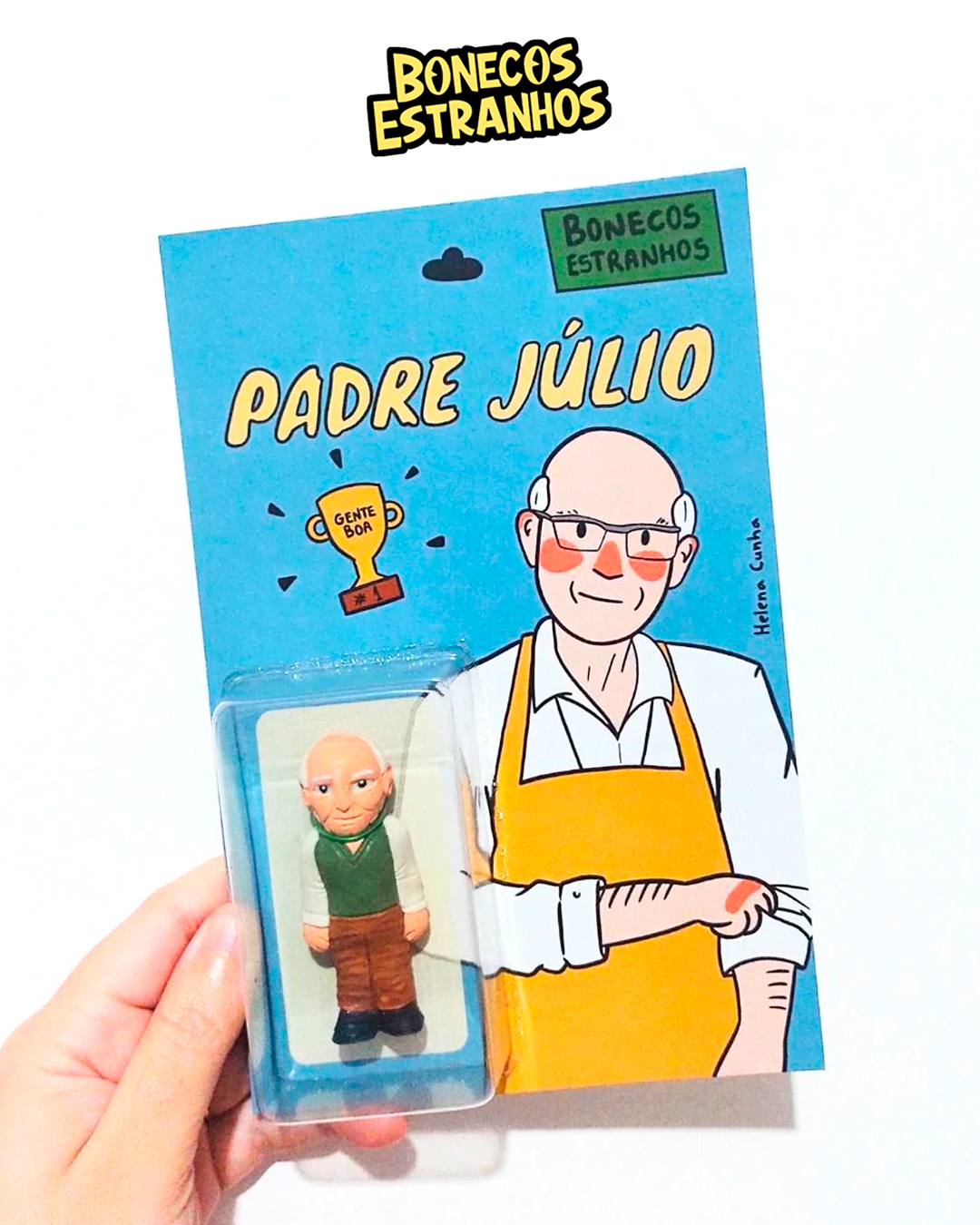 Boneco Estranho Padre Júlio