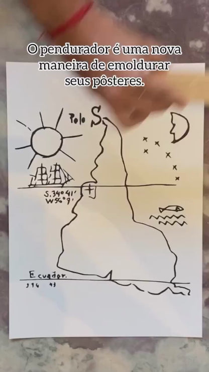 Pôster Nosso Norte É O Sul: Torres Garcia