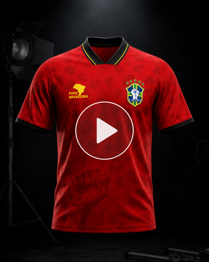 PRÉ-VENDA Camisa Povo Brasileiro Luta - (Edição Copa 2026)