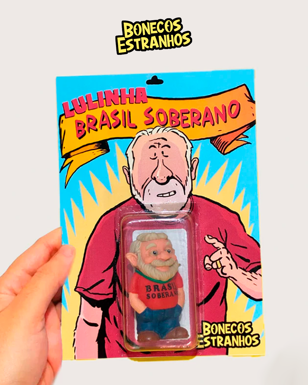 Boneco Estranho Lula Brasil Soberano