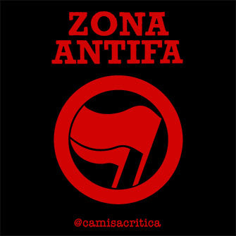 Adesivo Zona Antifa Vermelho