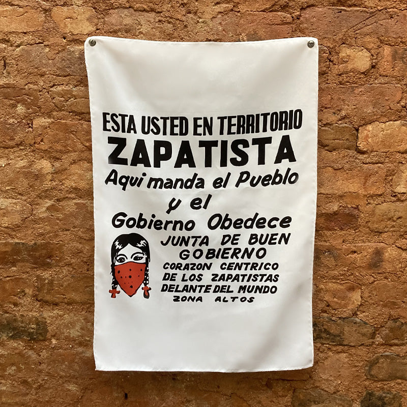Bandeira Território Zapatista