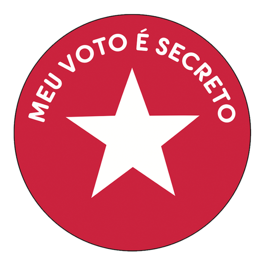 Botom Meu voto é secreto