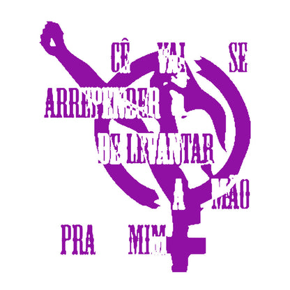 Camiseta Baby Look Cê Vai Se Arrepender