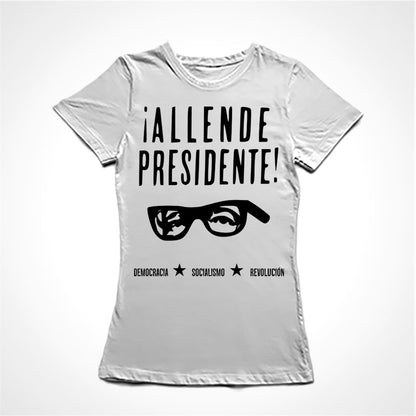 Camiseta Baby Look Allende Presidente!