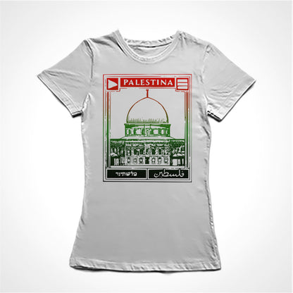 Camiseta Baby Look Palestina Livre