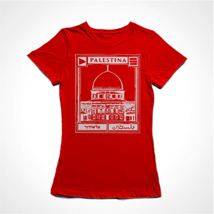 Camiseta Baby Look Palestina Livre