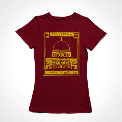 Camiseta Baby Look Palestina Livre