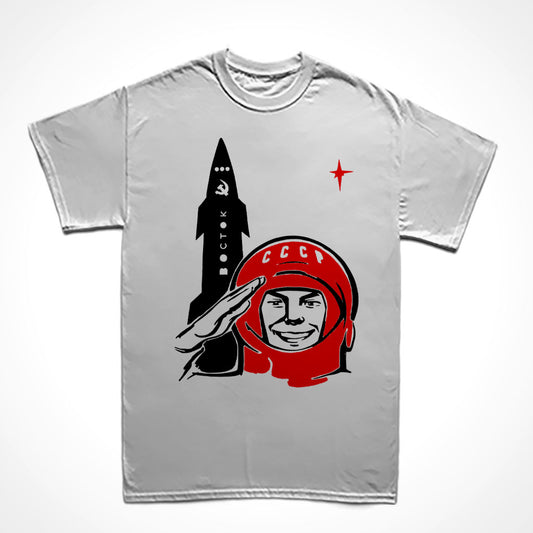 Camiseta Básica Cosmonauta Soviético