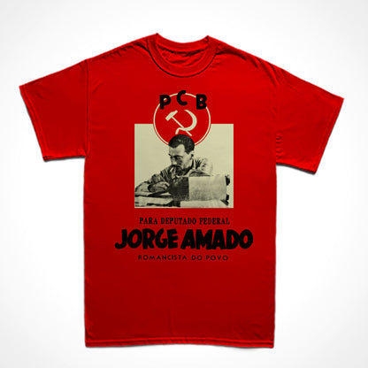Camiseta Básica Jorge Amado - Romancista do Povo