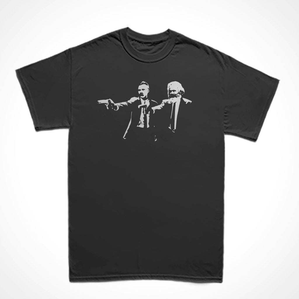 Camiseta Básica A filosofia em tempos de violência. (Nietzsche e Marx)