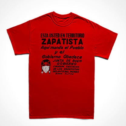 Camiseta Básica Território Zapatista