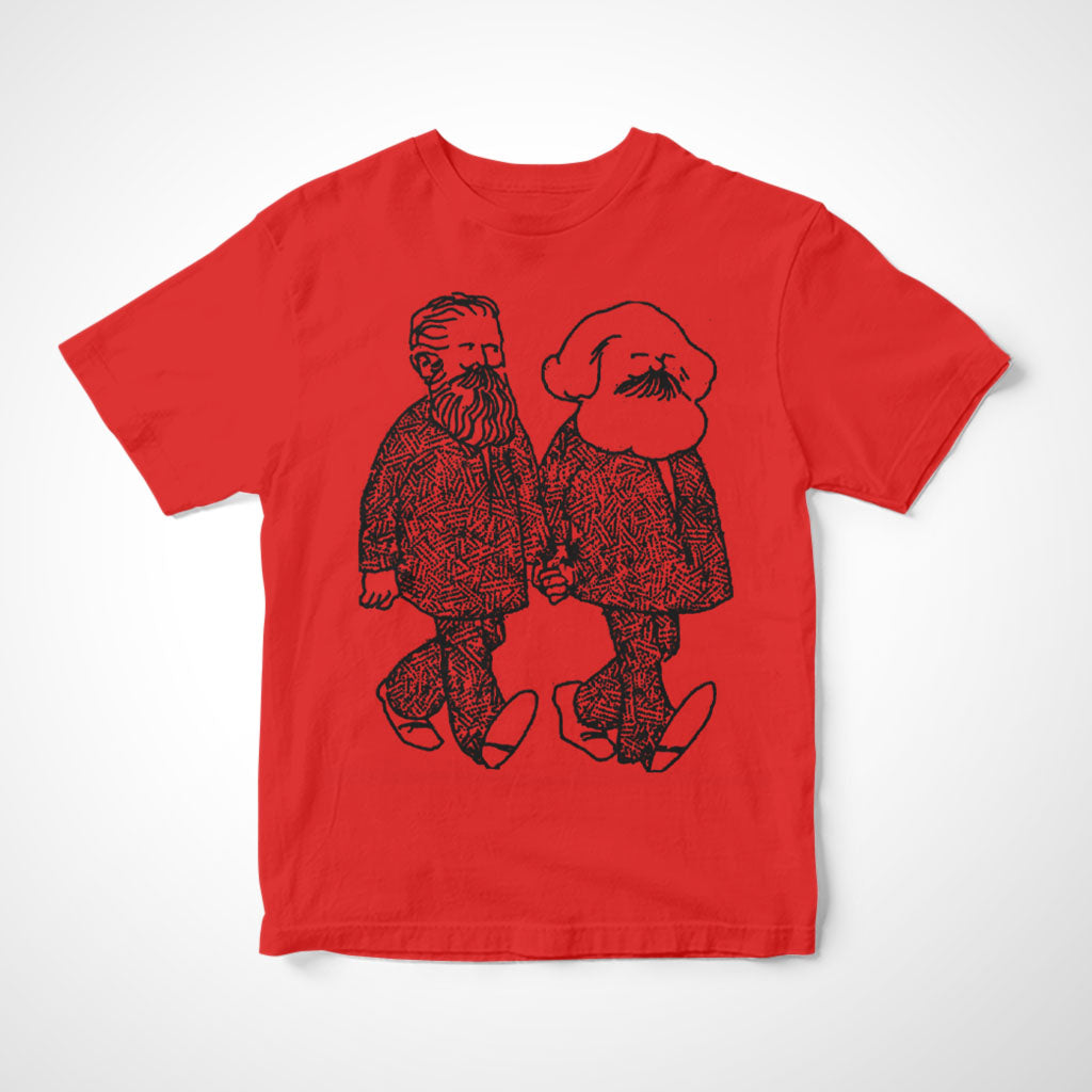 Camiseta Infantil Marx & Engels