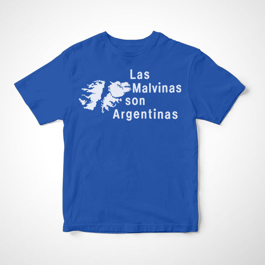 Camiseta Infantil Las Malvinas Son Argentinas