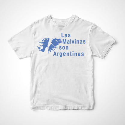 Camiseta Infantil Las Malvinas Son Argentinas