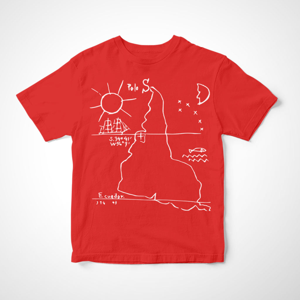 Camiseta Infantil Nosso Norte É O Sul: Torres Garcia