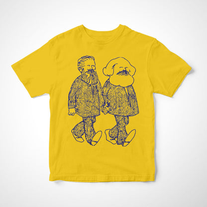 Camiseta Infantil Marx & Engels