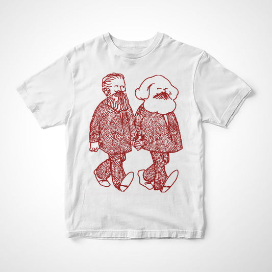 Camiseta Infantil Marx & Engels