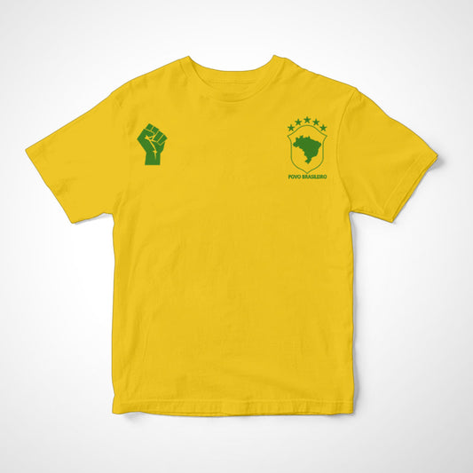 Camiseta Infantil Povo Brasileiro