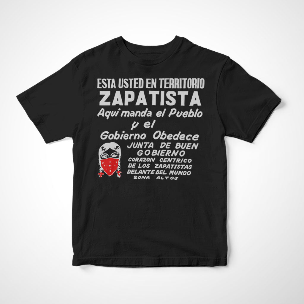 Camiseta Infantil Térritório Zapatista