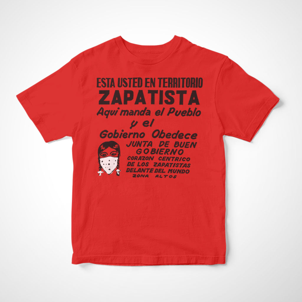 Camiseta Infantil Térritório Zapatista