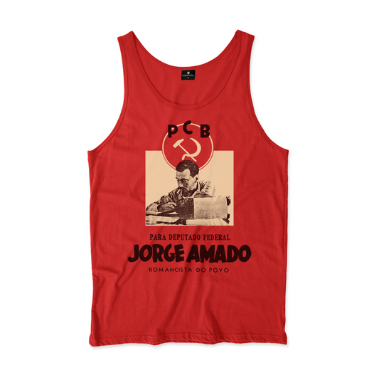 Camiseta Regata Jorge Amado - Romancista do Povo