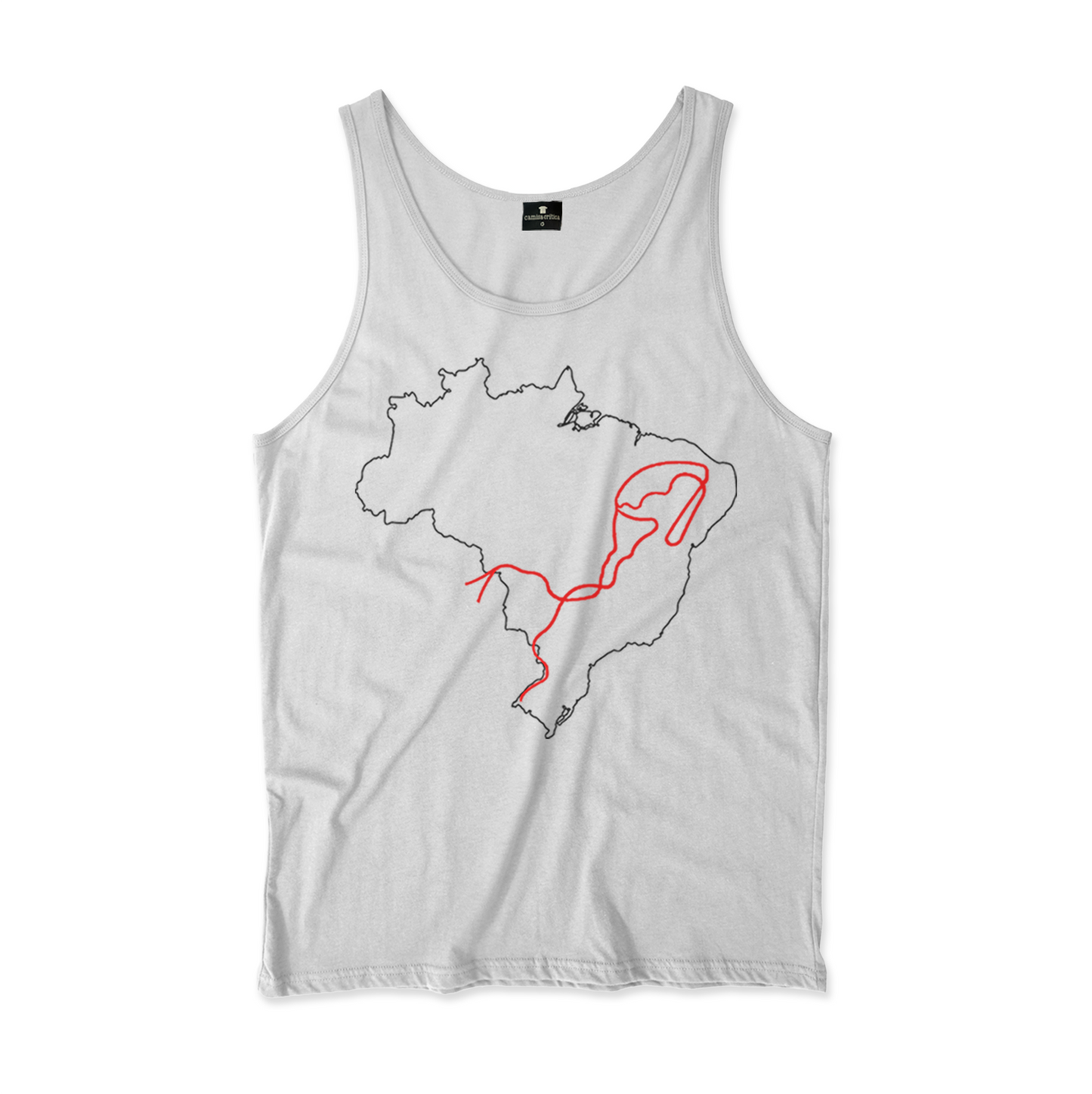 Camiseta Regata A Coluna Prestes